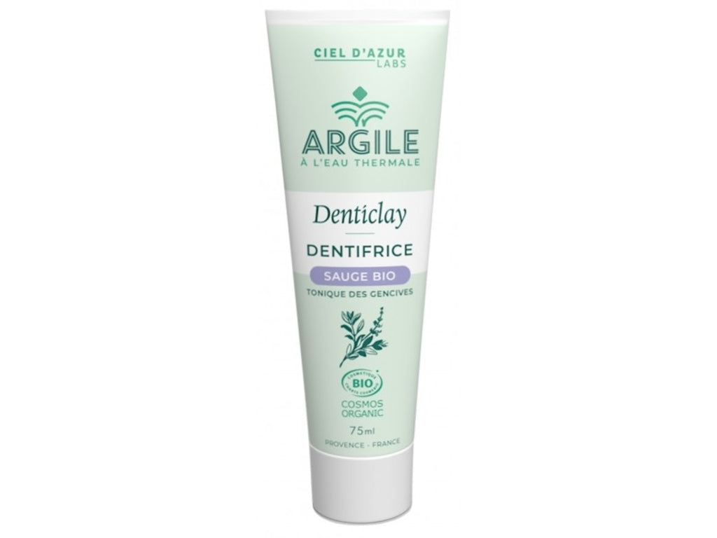 Organic sage clay toothpaste (gum tonic) 75ml