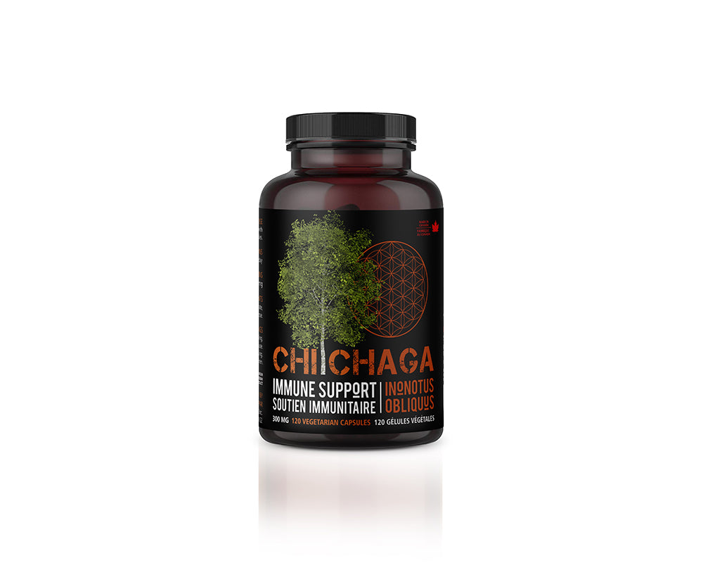 Chaga 300mg 120gel
DATE DE PÉREMPTION : 30 AVRIL 2025