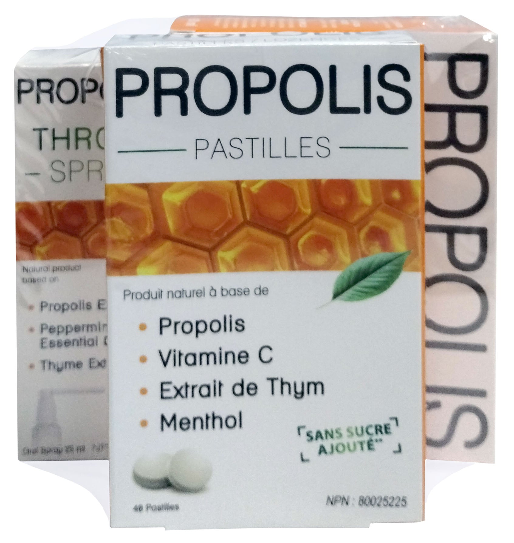 Trio ampoules / spray / pastilles kit