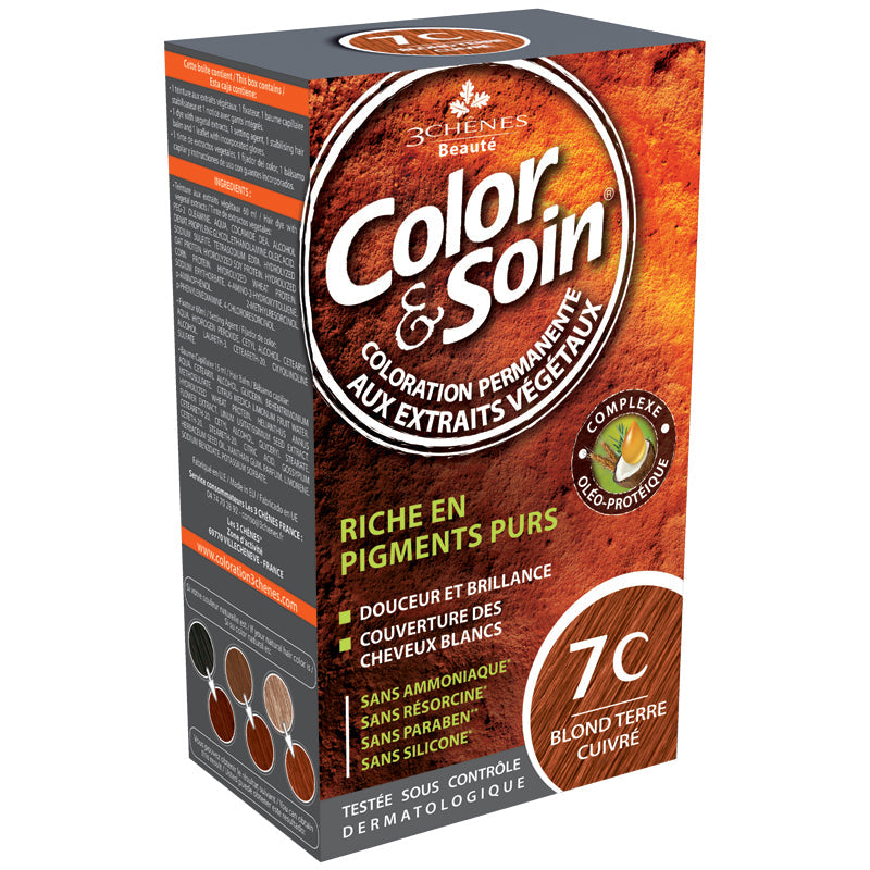 Teinture 7C (blond terre cuivré) 135ml