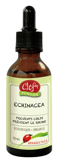 Organic junior glycerite - Echinacea (prevents colds) 30ml