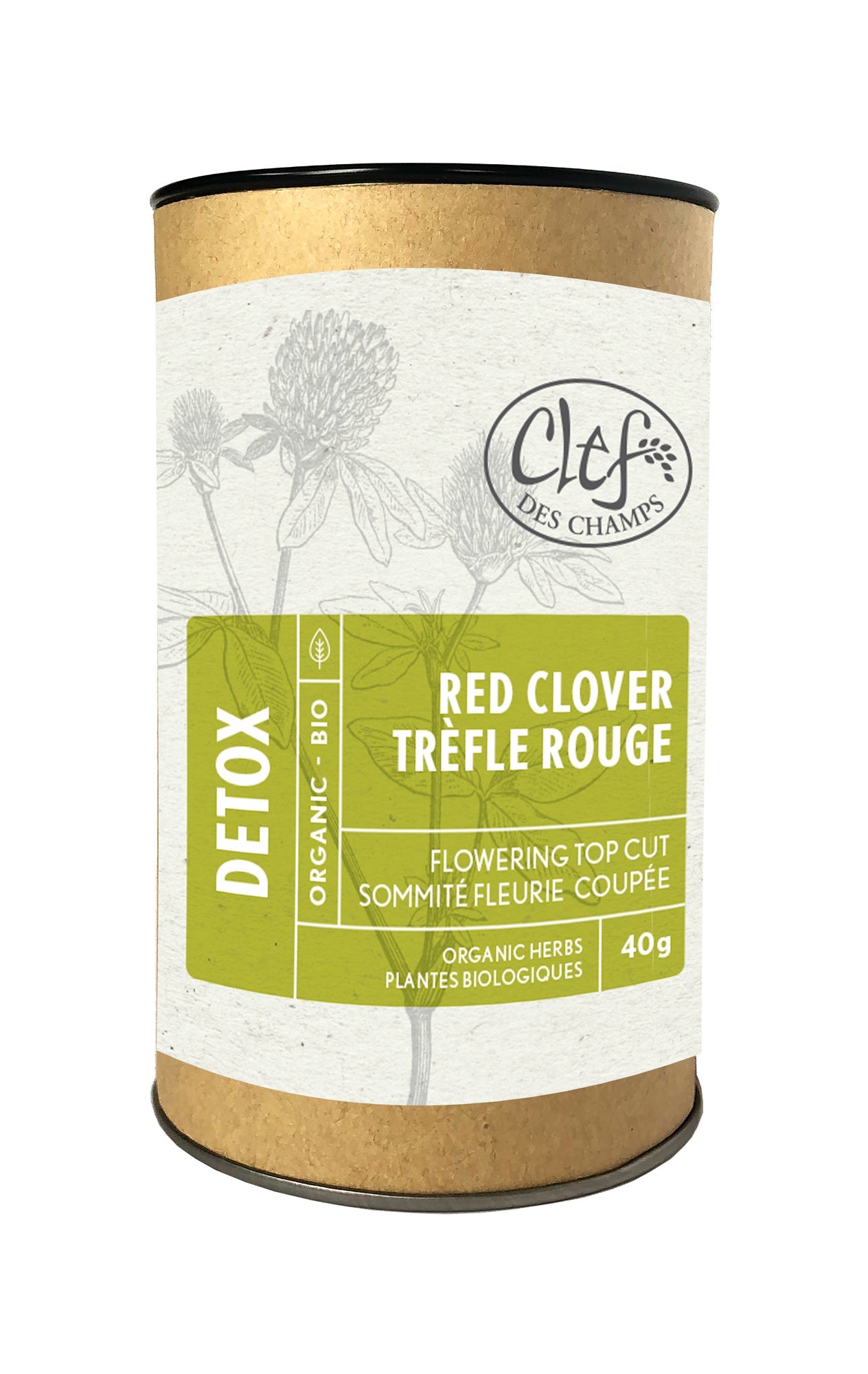 Trèfle rouge (somité fleurie) 40gr