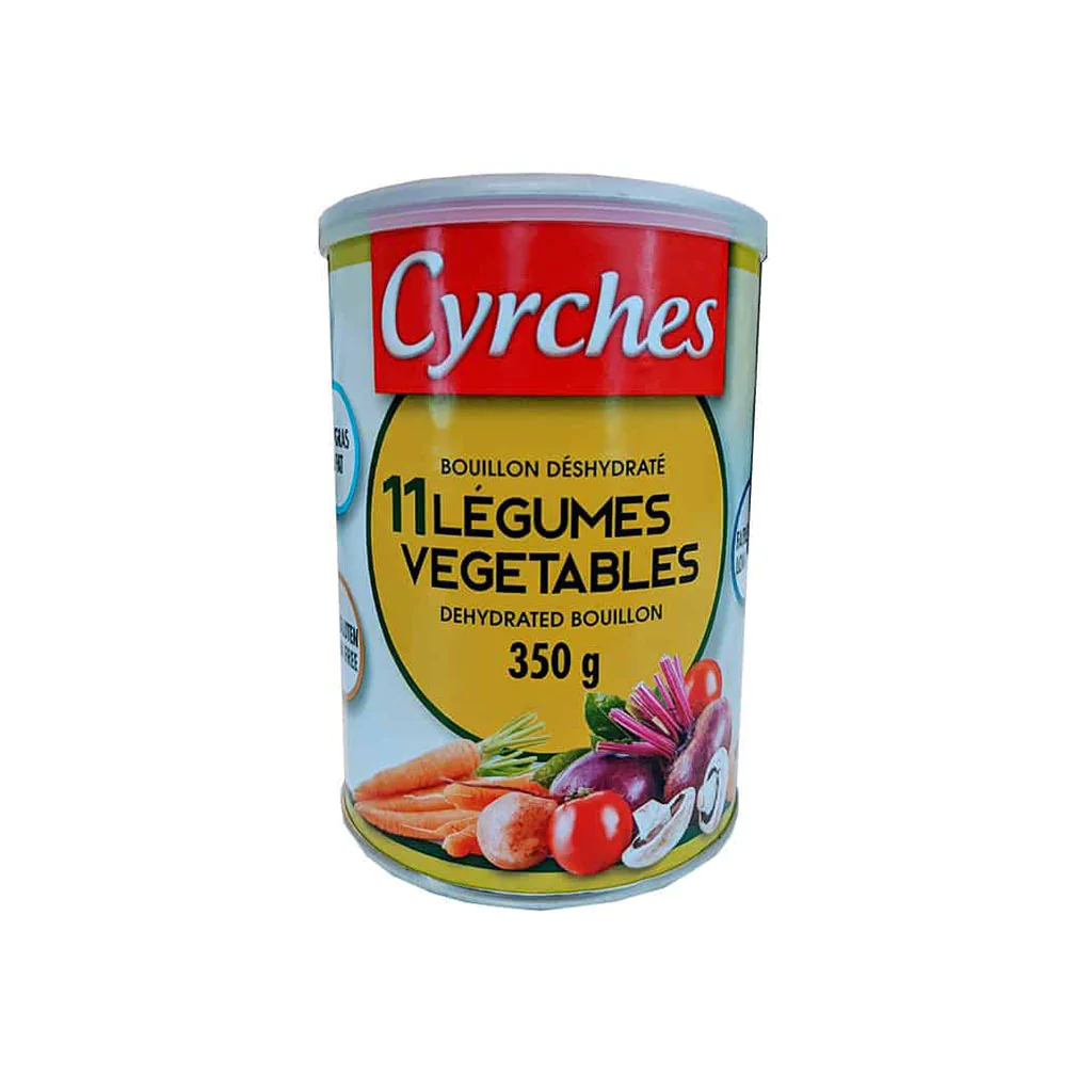 Mélange de bouillon de légumes végétalien 350g