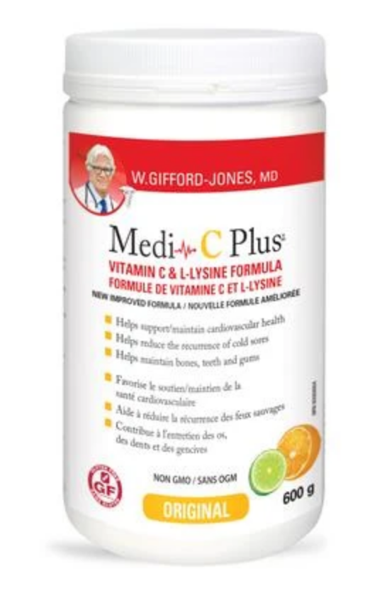 Medi-c plus (vitamine  c et l- lysine) (agrumes) 600g