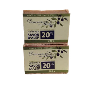 Savon d'Alep Mage DDM 20% huile de laurier 200g