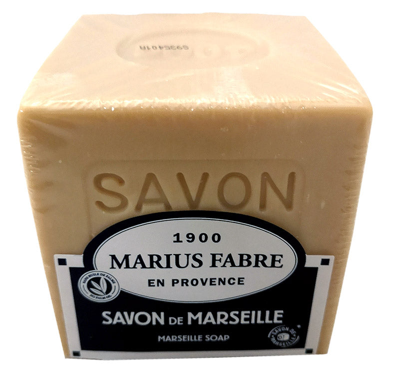 Savon de Marseille sans palme (cube beige) 400g