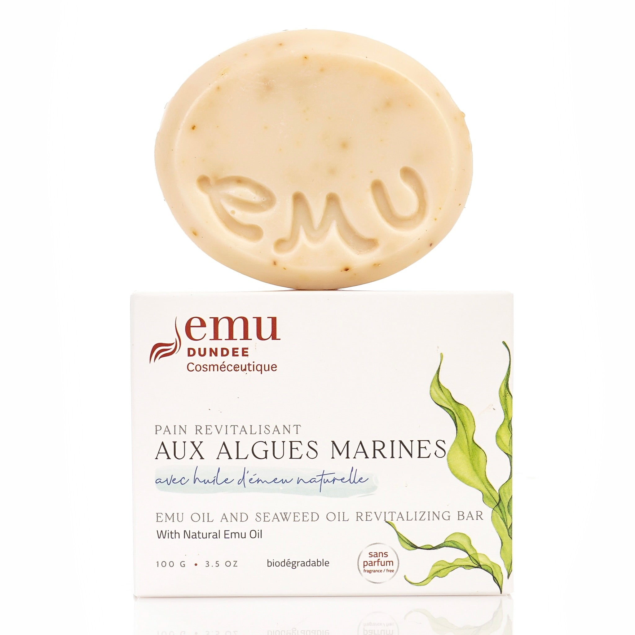 Bar soap emu / seaweed 100g