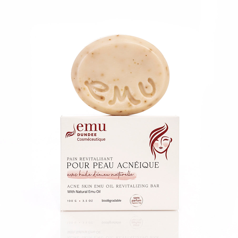 Pain savon emeu / peau acnéique 100g