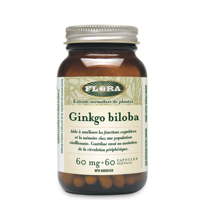 Ginkgo biloba 60mg 60caps