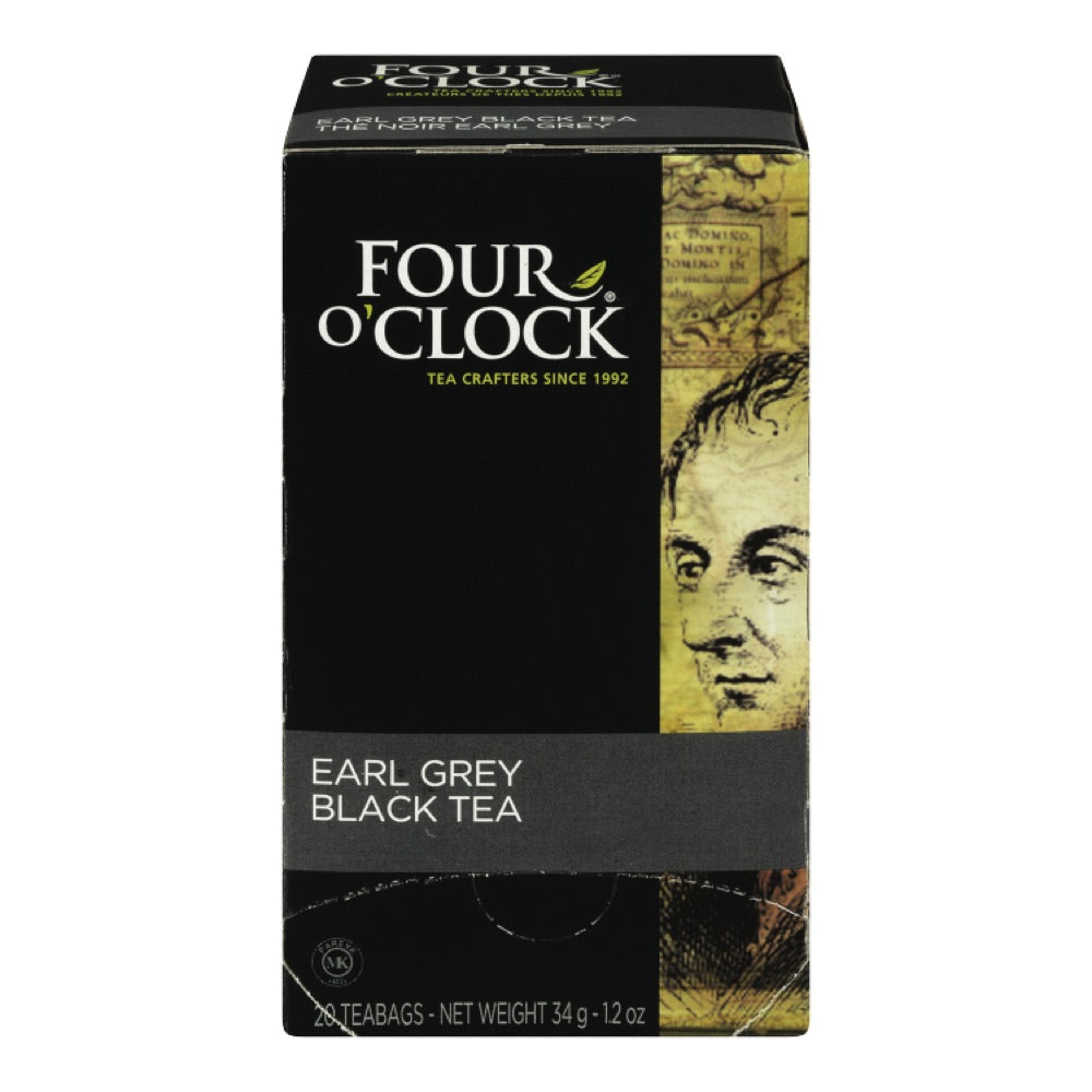 Thé noir Earl grey 20s