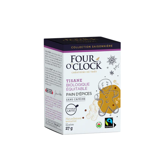 Organic gingerbread herbal tea 15's