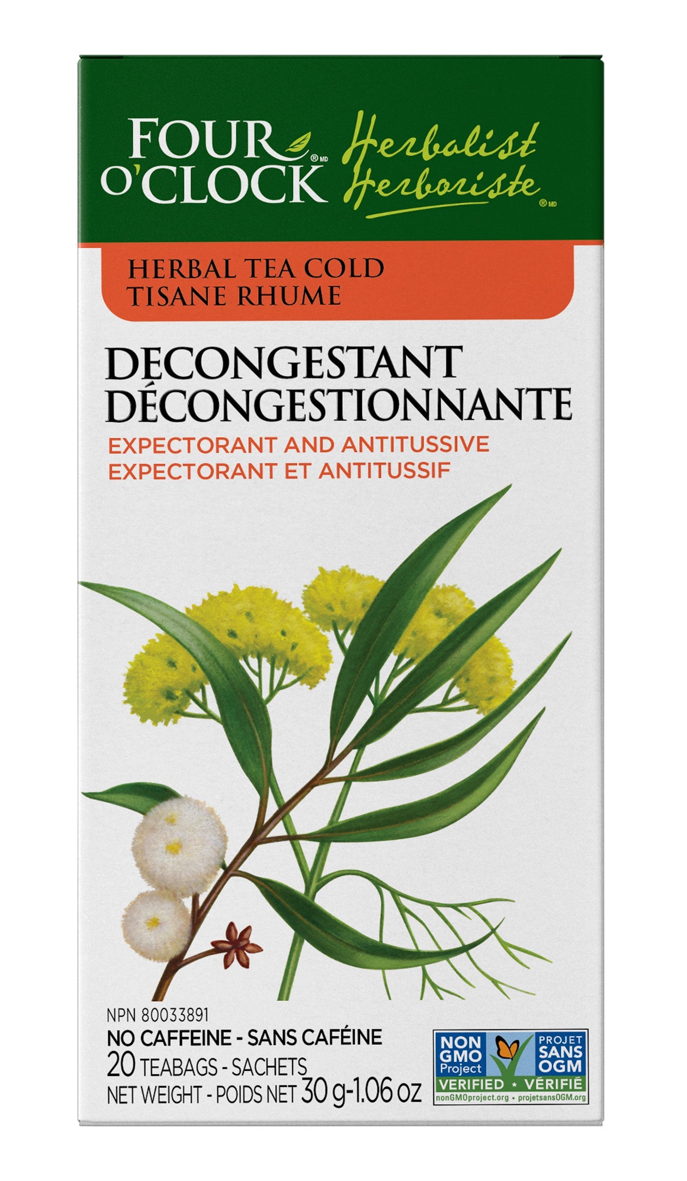 Tisane rhume décongestionnante 20s