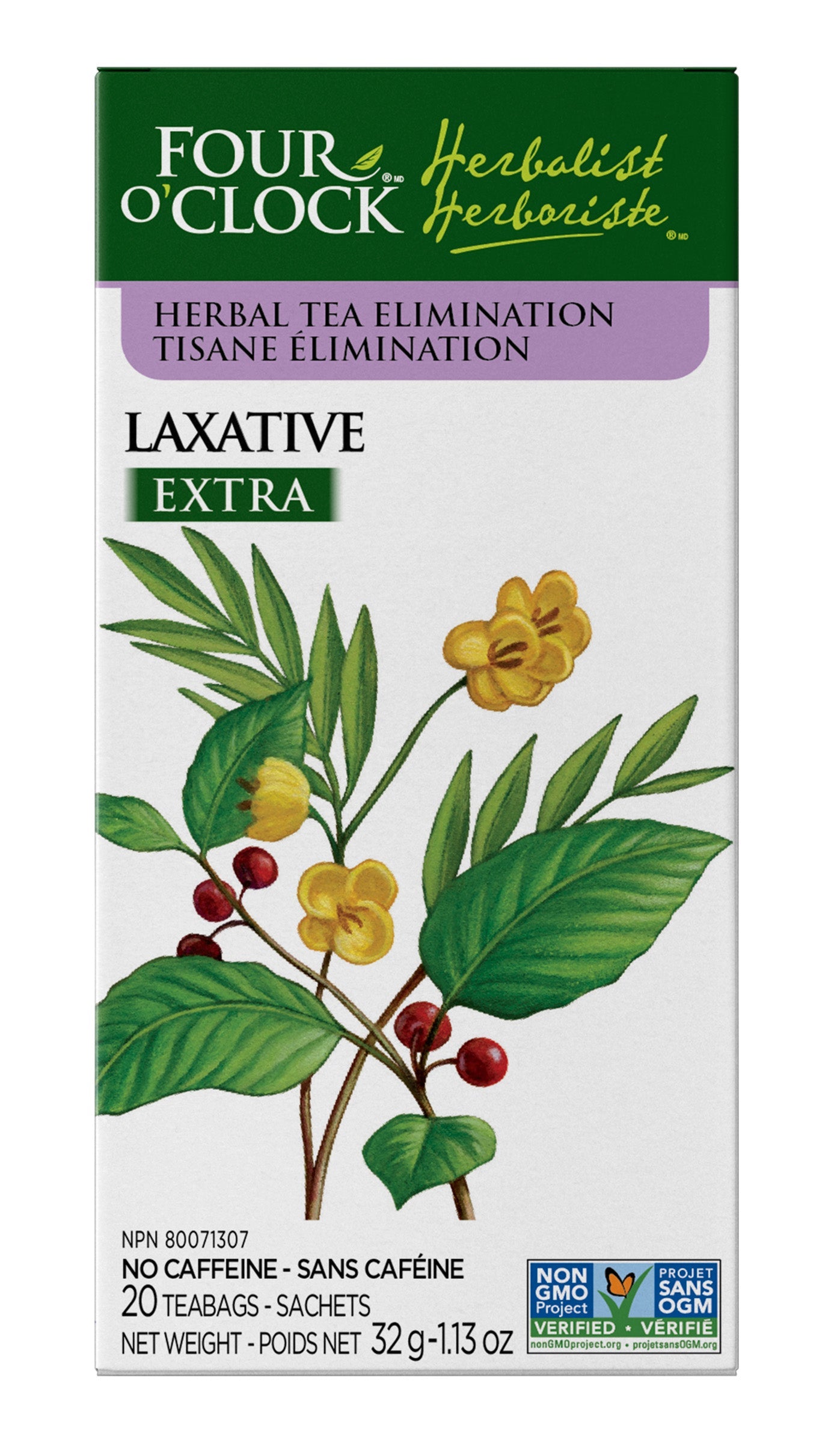 Laxative elimination 20s