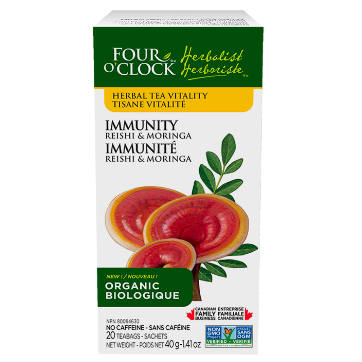 Vitality immunity reishi / organic moringa 20s