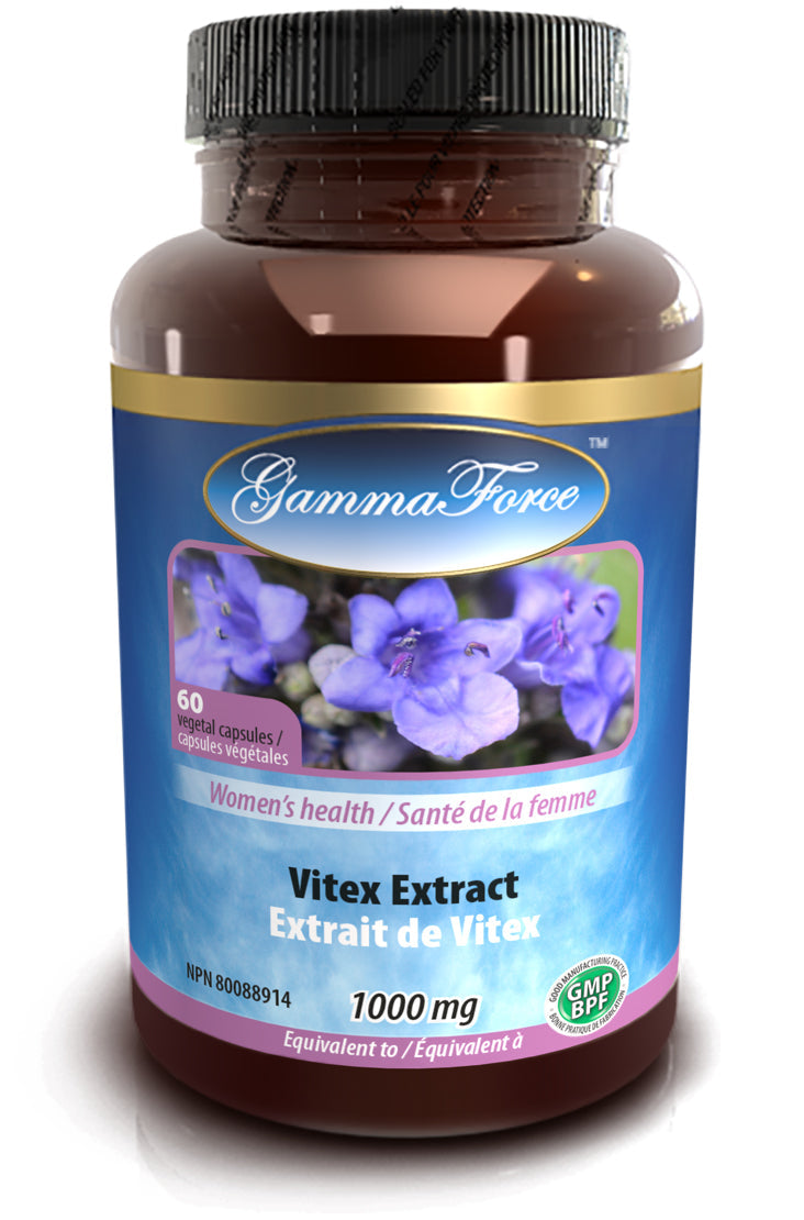 Extrait de Vitex 1000mg (Santé de la femme ) 60vcaps