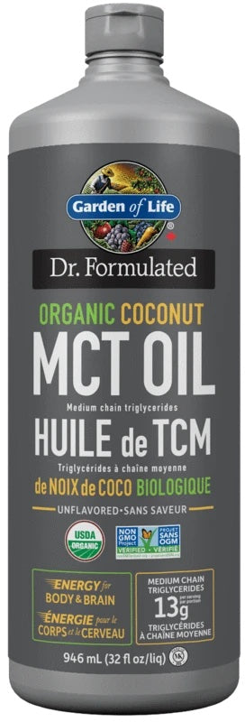 MCT oil 100% organic coconut (unflavoured) 946ml