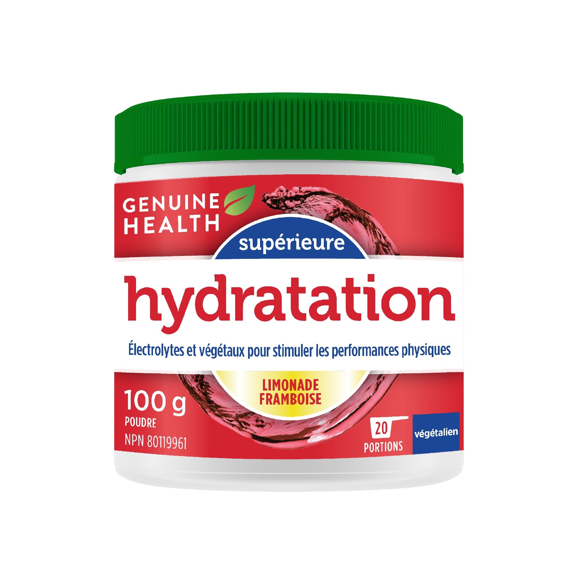 Enhanced hydratation (limonade framboises)  100g