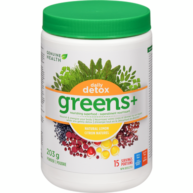 Greens+ daily detox (citron) 203g