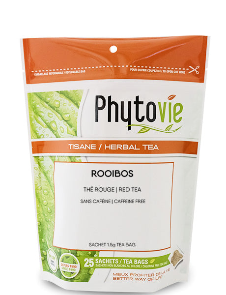 Tisane Rooïbos (thé rouge) 25s