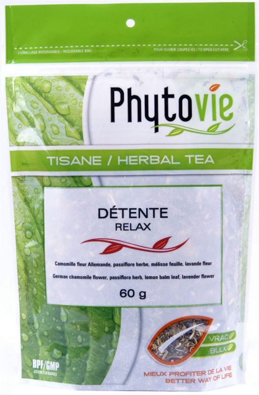 Relaxation Herbal Tea (promotes relaxation and improves the quality of sleep) 60g