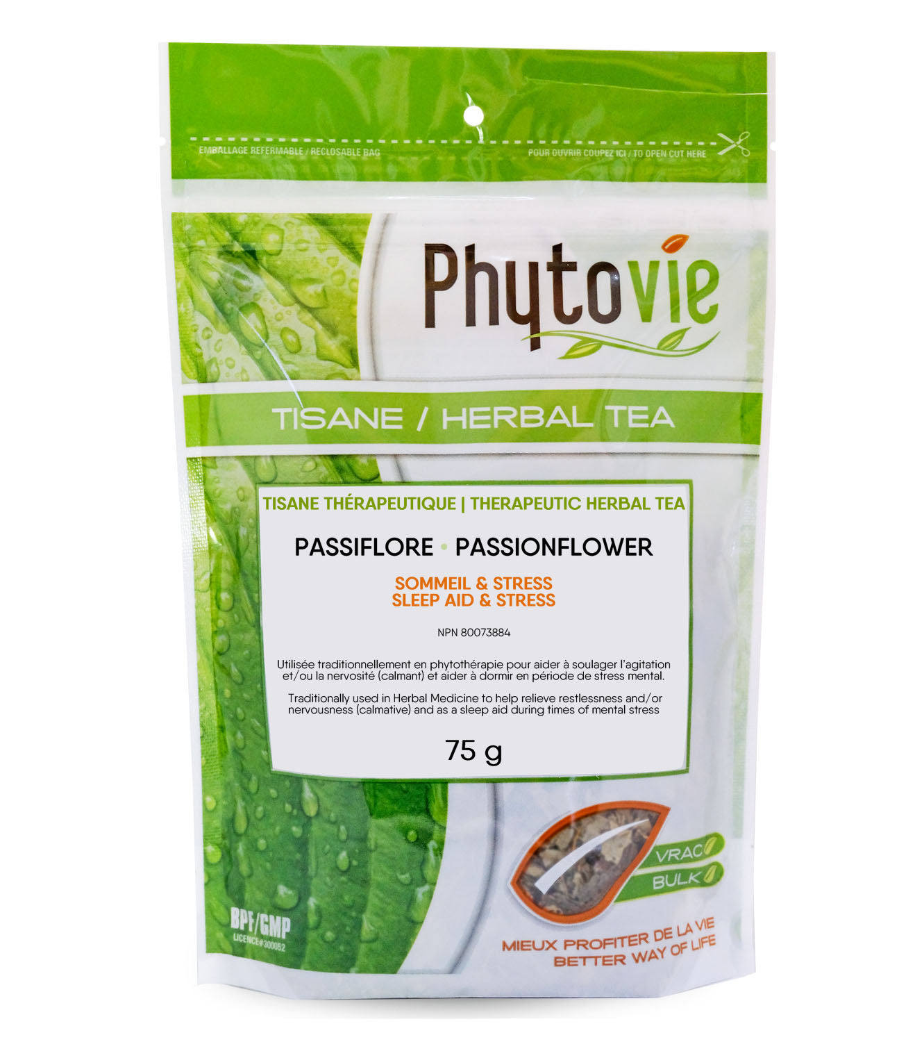 Passionflower herbal tea (herb) 75g