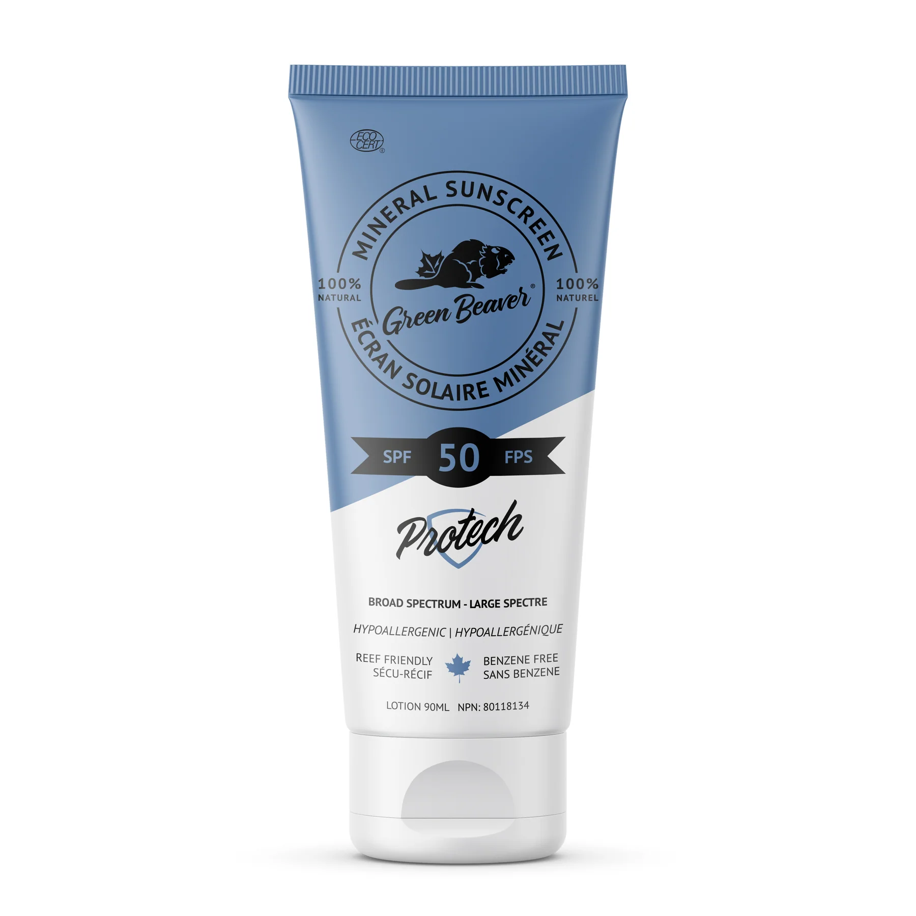 Écran solaire FPS 50 protech adulte (lotion) 90ml