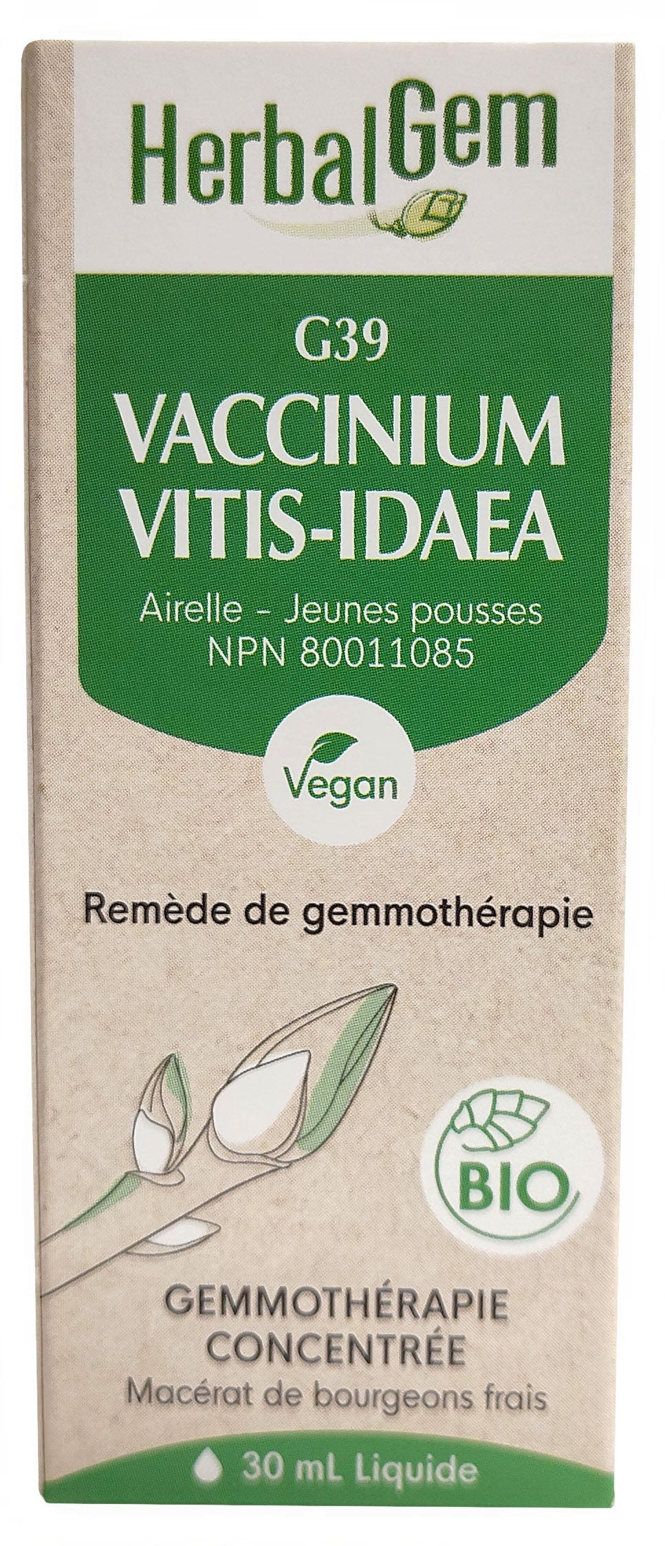 Vaccinum vitis-idaea bio  (G39) 30ml