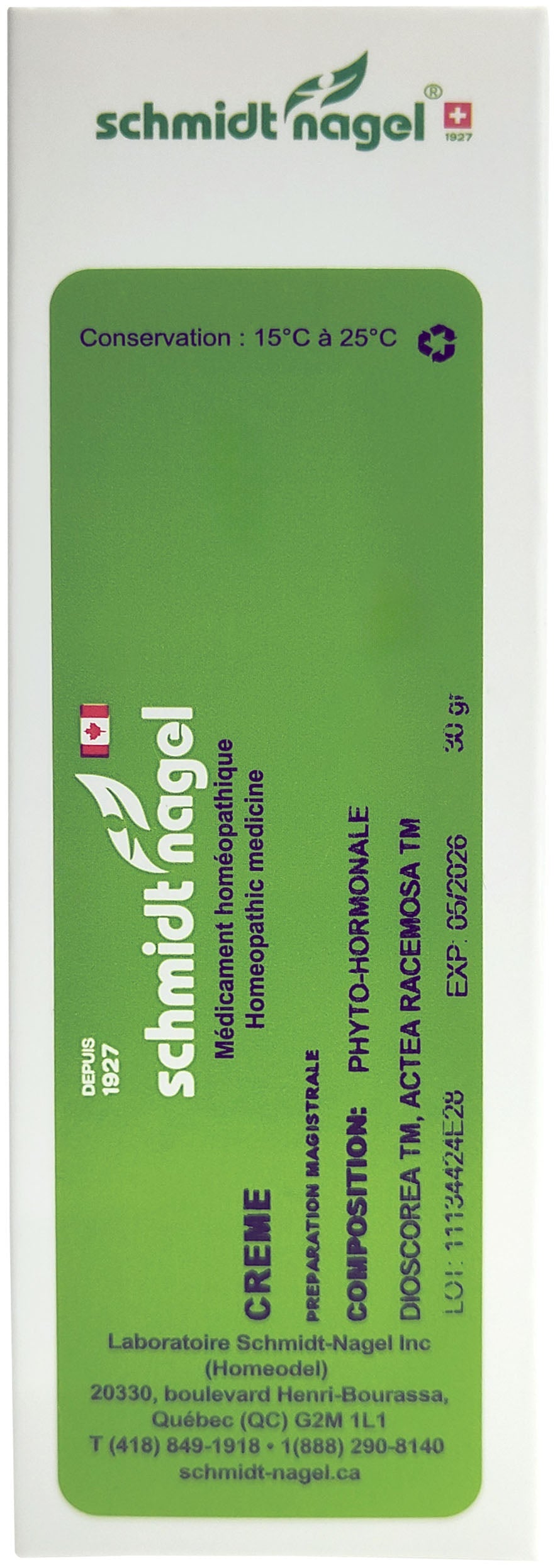 Crème phyto-hormonale 30g