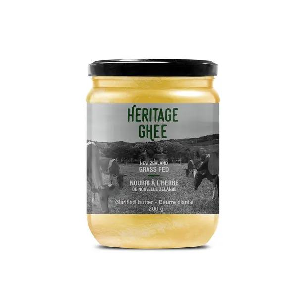 Beurre ghee clarifié original nourri à l'herbe  200g