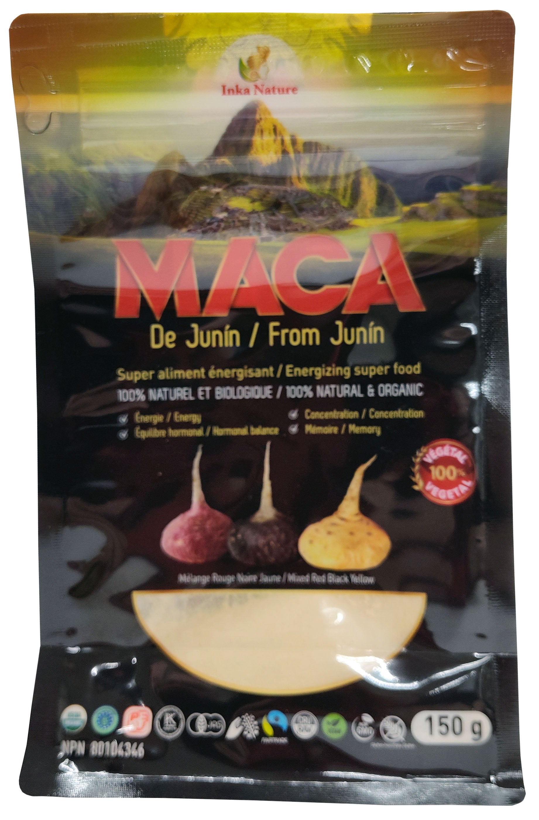 Maca de Junin bio  150g