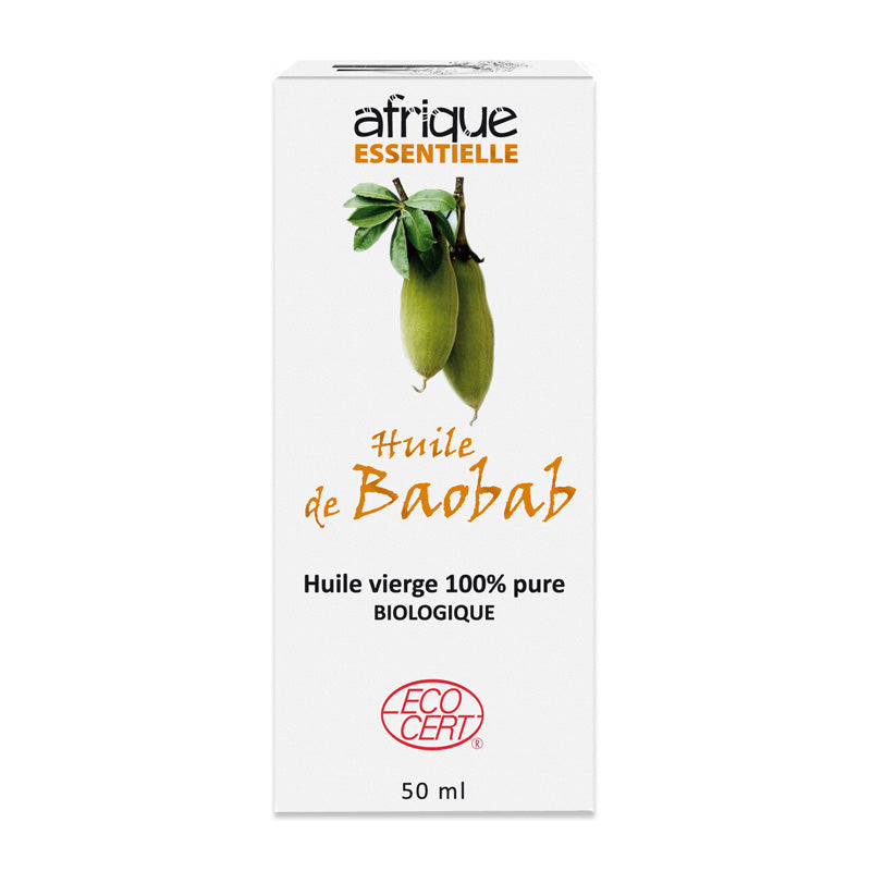 Huile de baobab (huile vierge 100% pure biologique) 50ml