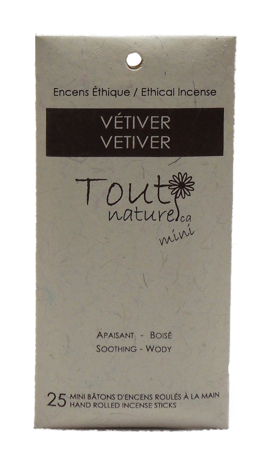 Vetiver Incense 25un