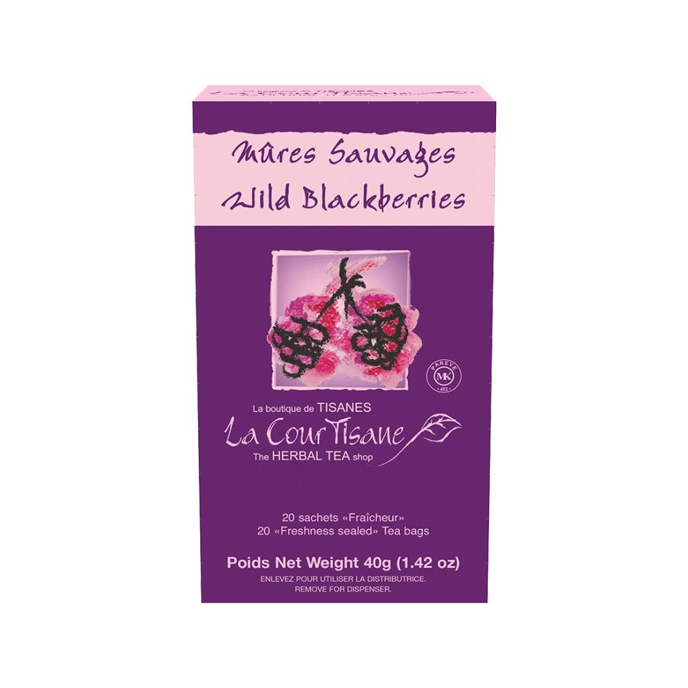 Wild blackberry herbal tea 20s