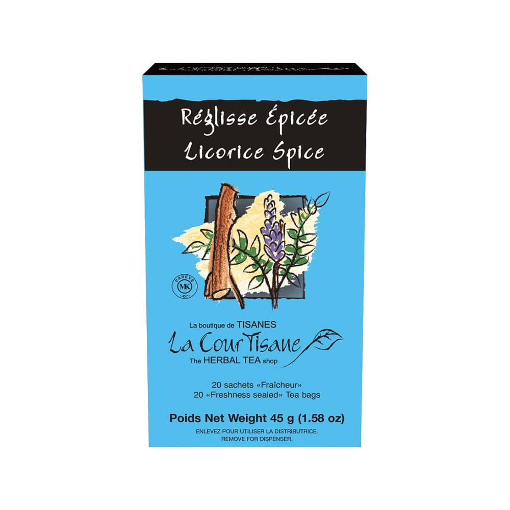 Spicy licorice herbal tea 20s