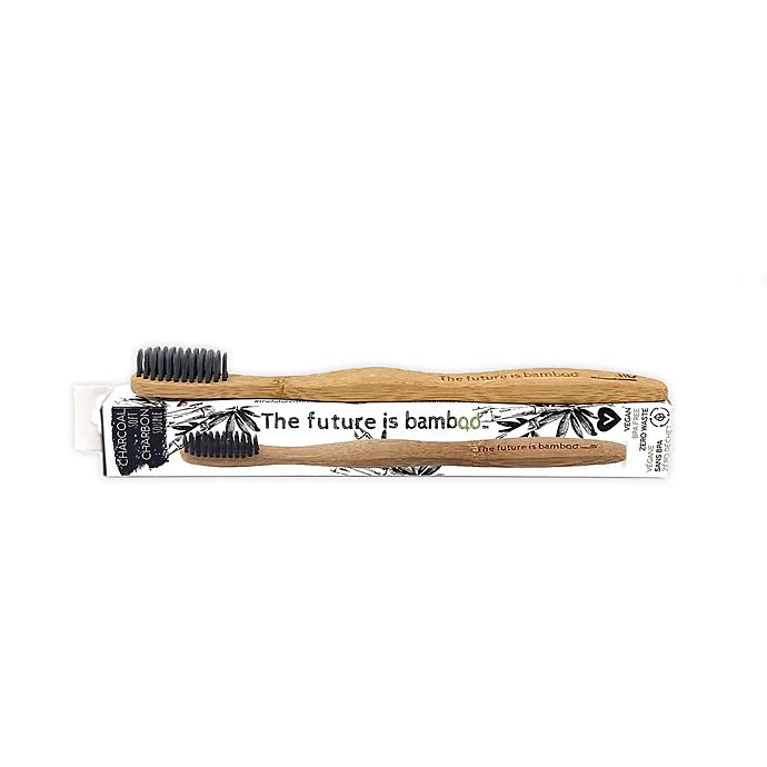 Soft Charcoal Bamboo Toothbrush One