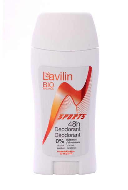 Sport 48h deodorant stick (s-aluminum, s-alcohol, s-parabens) 60ml