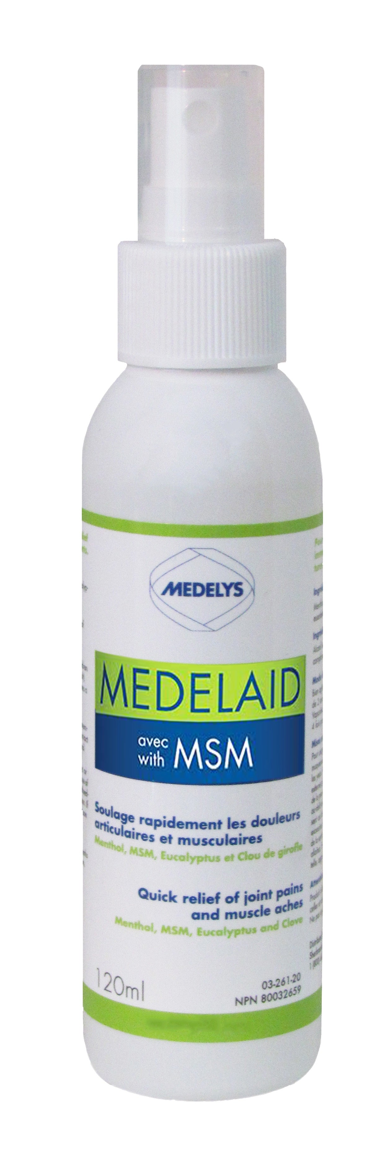 Medelaid avec MSM 120ml