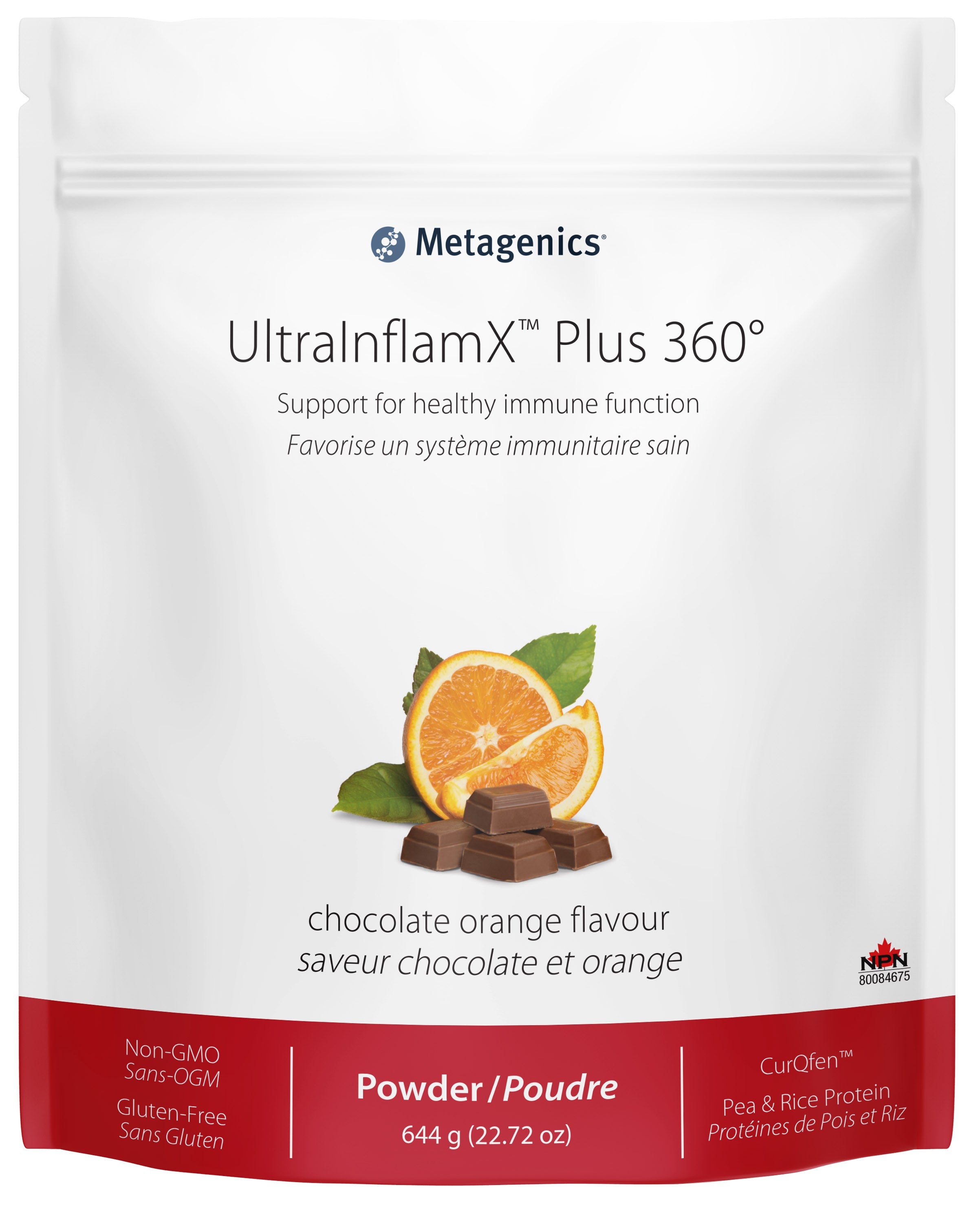 UltrainflamX plus 360 (arôme chocolat/orange) 644g