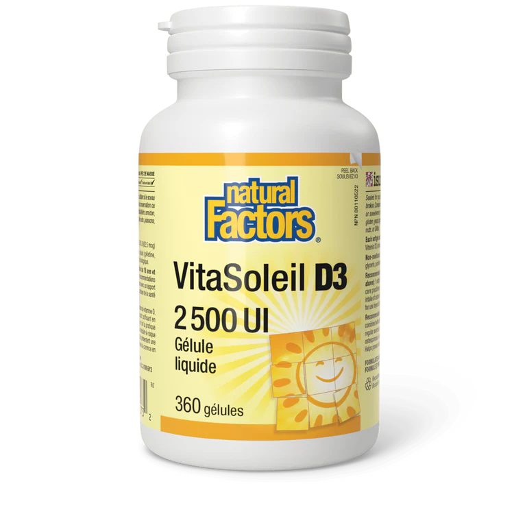 VitaSoleil D3 2500IU 360gels