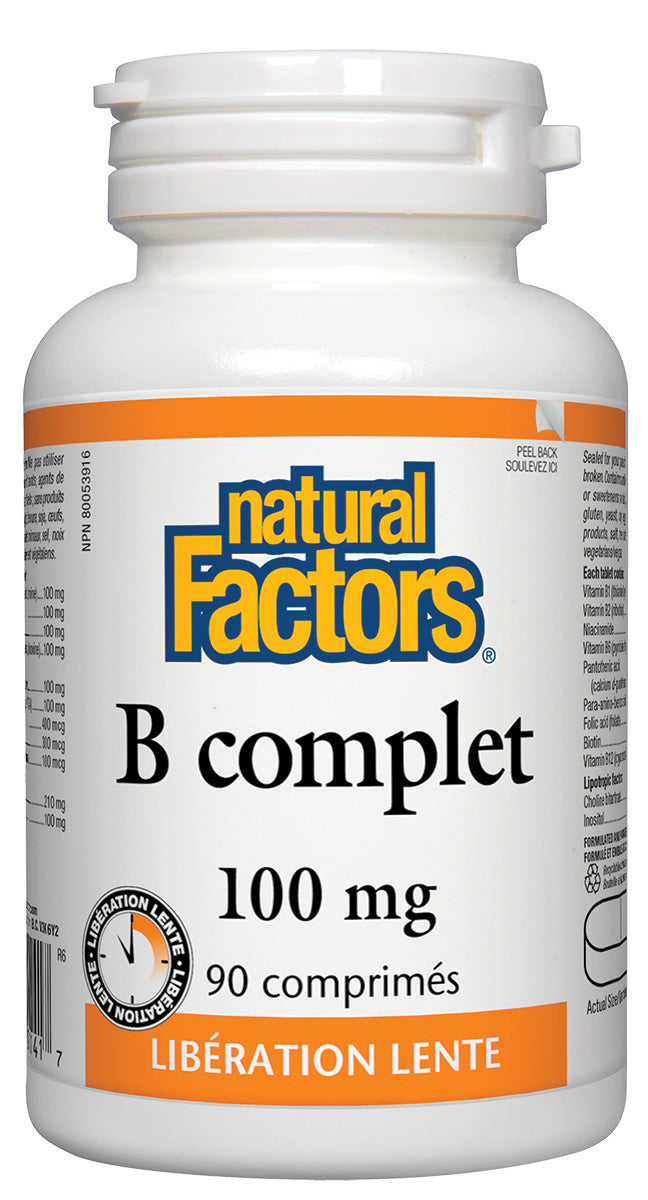 Vitamine B complete (100mg) 90comp