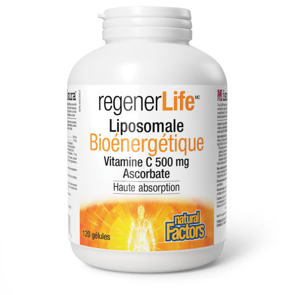 Vitamine C bioénergétique liposomale  120gels