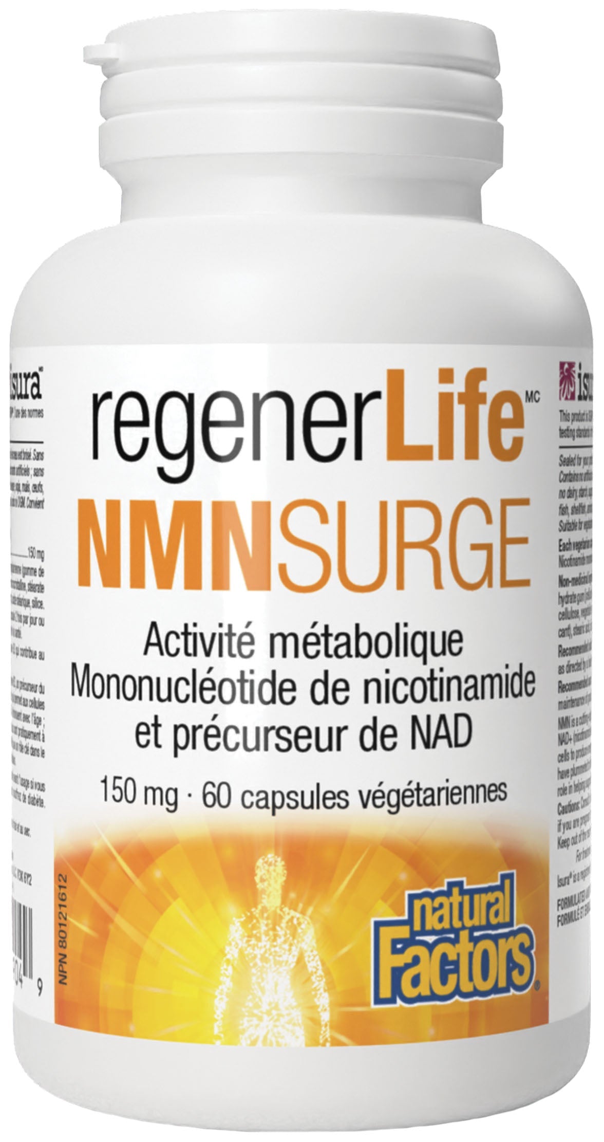 RegenerLife™ NMNSurge 150mg 60vcaps