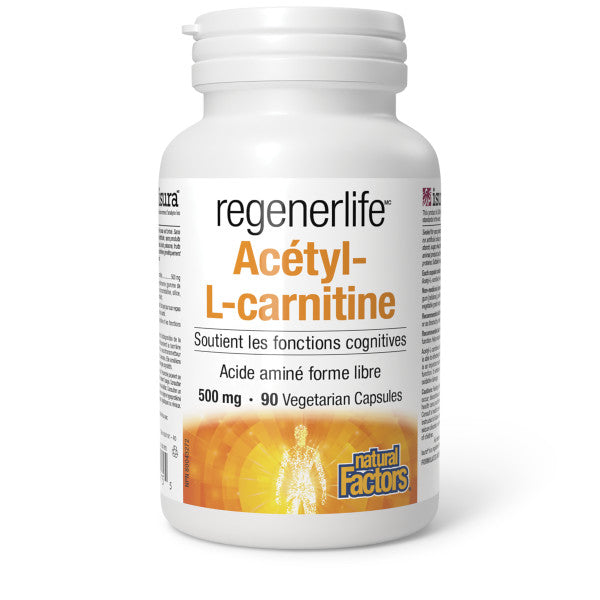 Acétyl-L-carnitine (500mg) 90vcaps