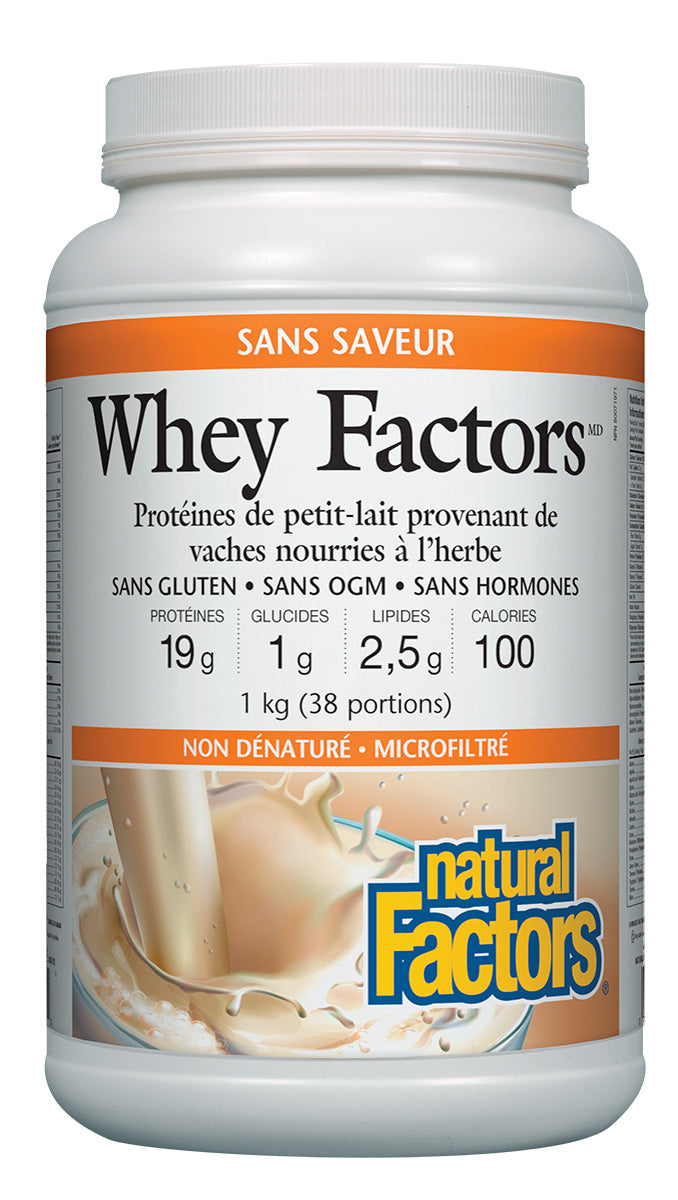 Whey factors (unflavoured) 1kg