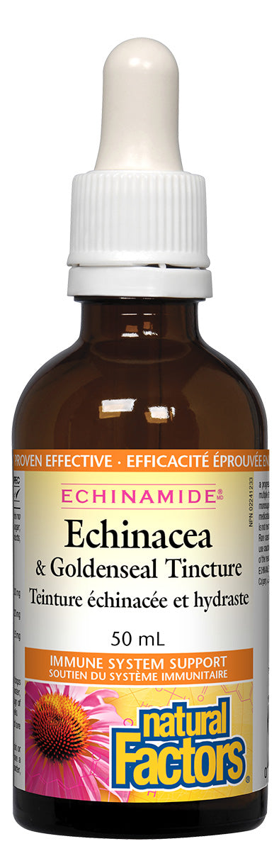 Échinamide anti-cold (teinture échinacée et hydraste) 50ml