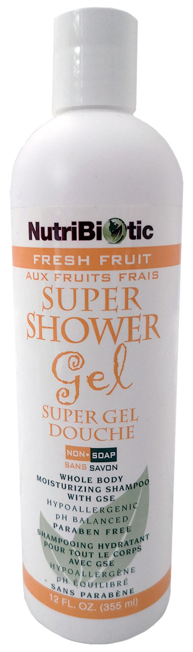 Nutribiotic gel douche fruit 355ml