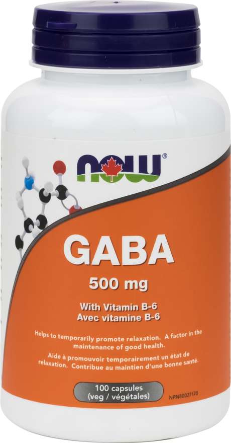 Gaba 500mg + B6 2mg 100caps