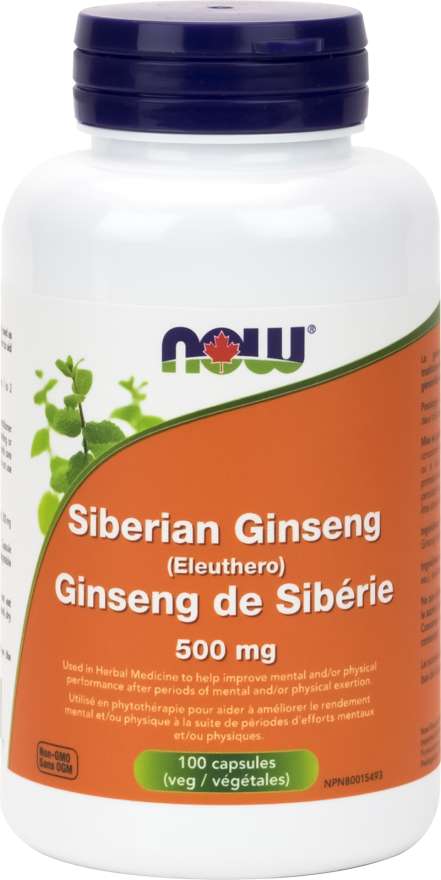 Siberian Ginseng 500mg 100caps