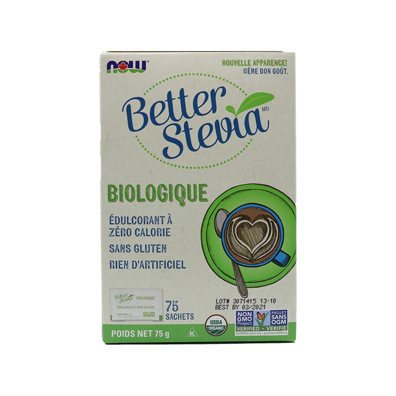 Extrait de stevia bio + inuline 1g 75s