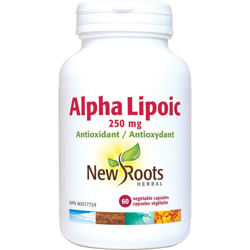 Acide alphalipoique (alpha lipoïque 125mg) 60caps